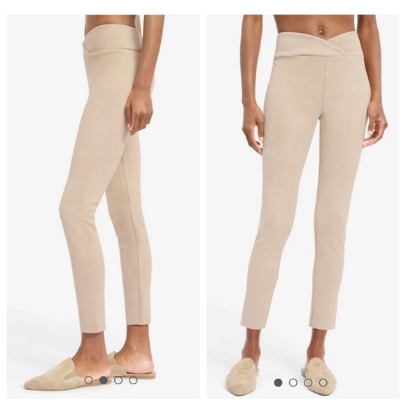 NWT, Splendid Faux Suede Tan Leggings! - Picture 2 of 9